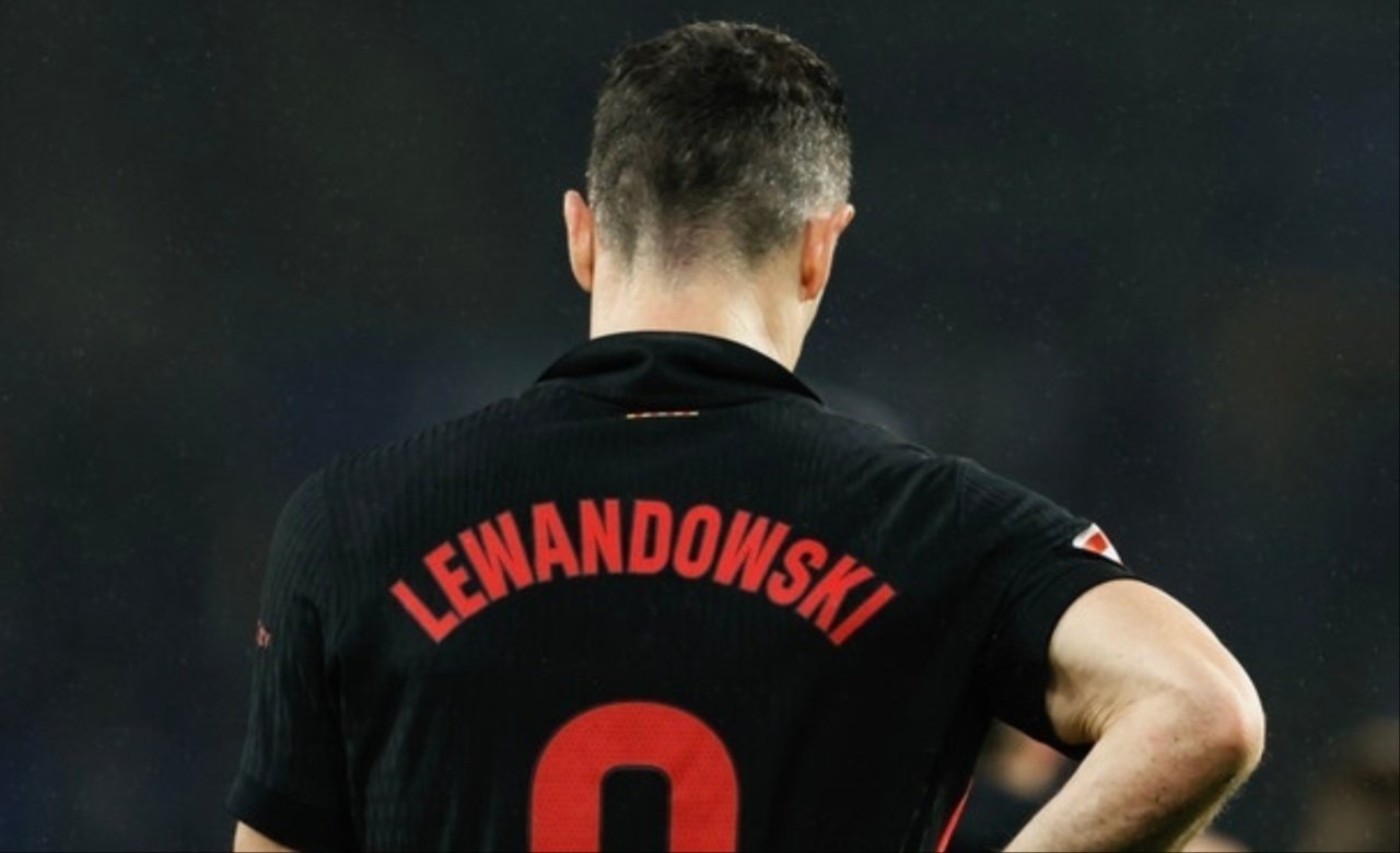 Lewandowski, lesionado. EFE