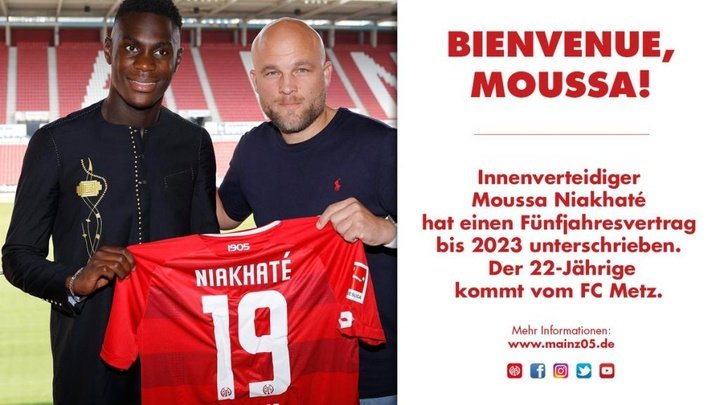 Niakhaté, nuevo jugador del Mainz 05