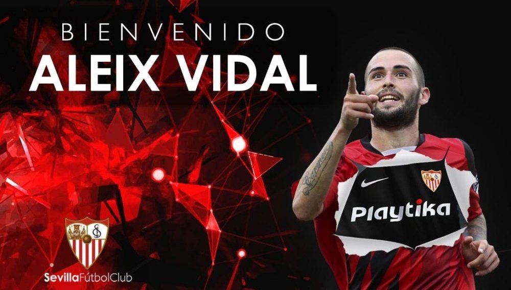 Vidal has returned to his former side. SevillaFC