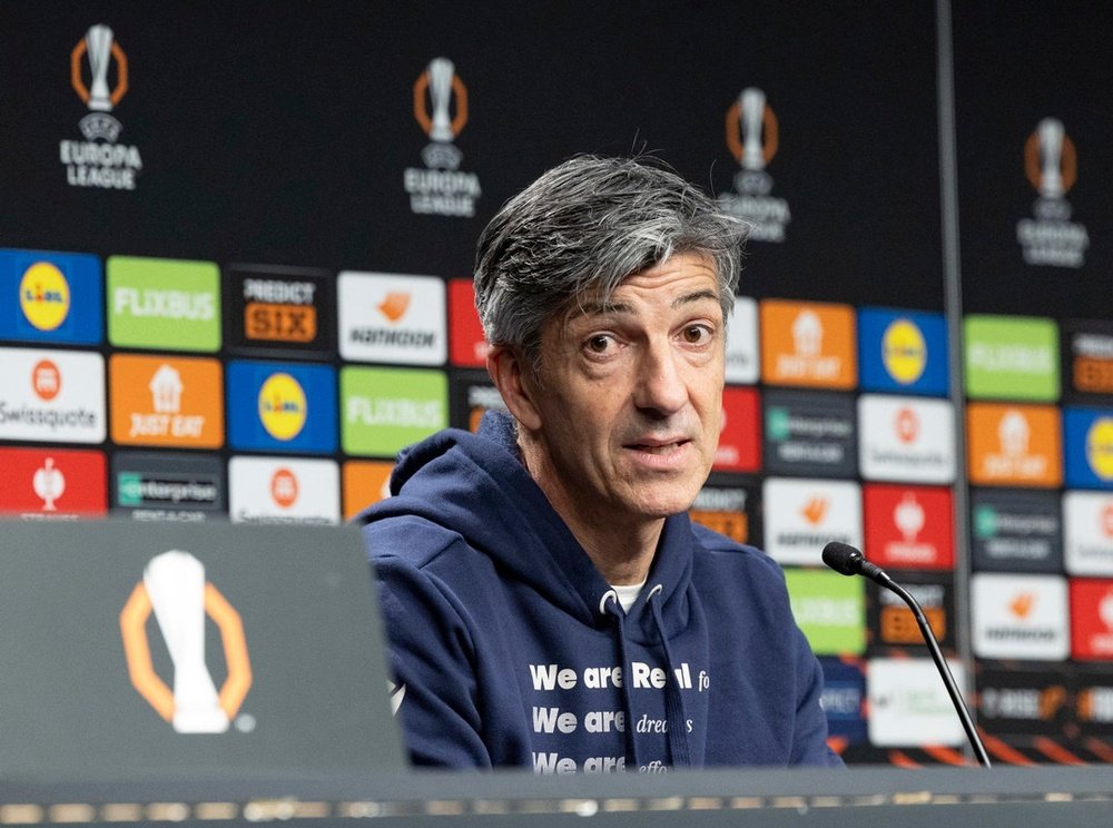 Real Sociedad boss labelled Man Utd as favourites for the Europa League title. EFE