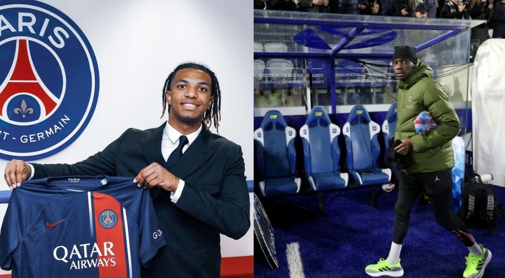 La Fiorentina potrebbe dare una mano alla Juve con Kolo Muani. Collage/PSG/AFP