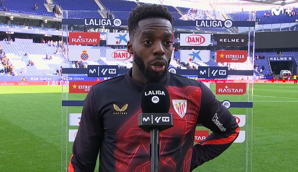 Iñaki explicó el episodio racista. Captura/MovistarLaLiga