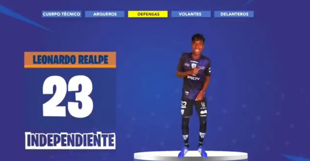 Anunció su alineación... ¡con bailes de Fortnite! Twitter/IDV_EC