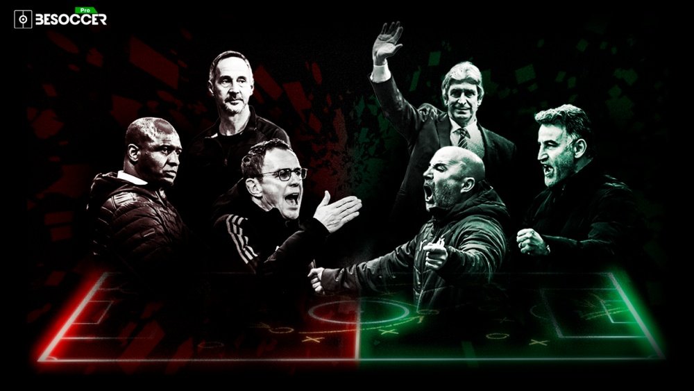 Distintos entrenadores, distintos resultados obtenidos. BeSoccer Pro