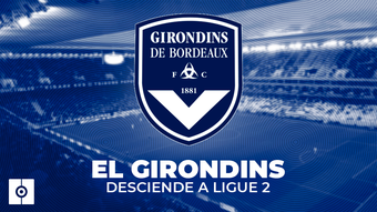 El Girondins de Burdeos desciende a la Ligue 2. BeSoccer