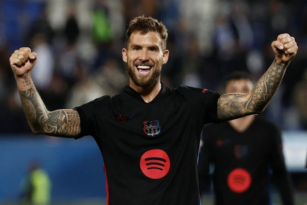 Inigo Martinez spoke for the first time after his departure. EFE/SergioPerez