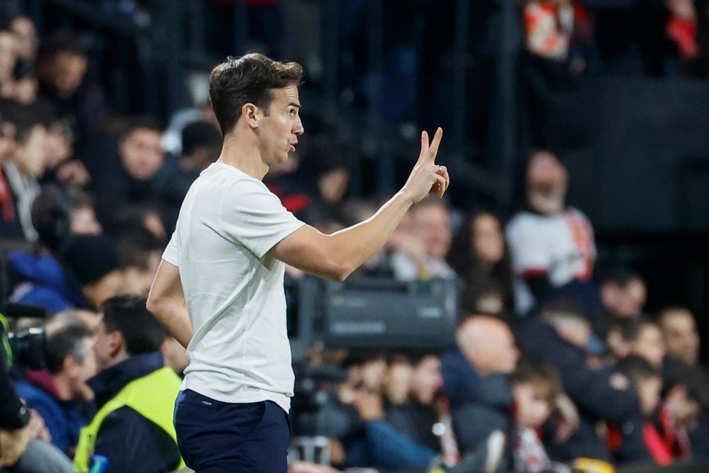 Inigo Martinez did not respond to questions regarding the refereeing. EFE
