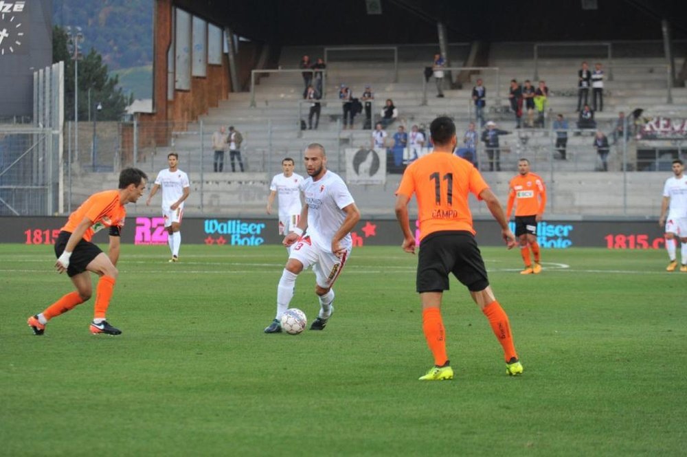 El Sion se impuso ante el equipo del mayor de los Zidane. FCSion/Foto de archivo