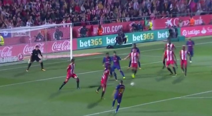 Barcelona faz o primeiro frente ao Girona com gol na própria baliza