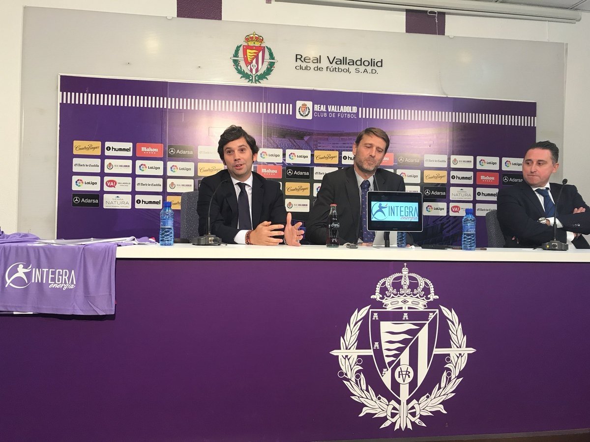 El Valladolid anunció un nuevo patrocinador para la camiseta. RealValladolid