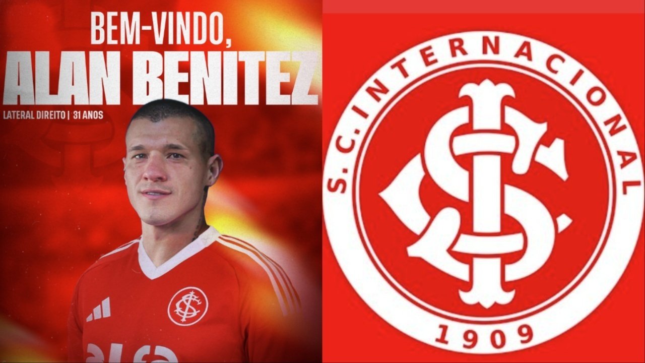O Internacional de Porto Alegre anunciou a contratação do paraguaio Alan Benítez, que assinou contrato válido até dezembro de 2026, segundo comunicado divulgado nesta terça-feira pelo clube brasileiro.