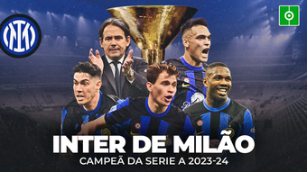 A Inter de Milão foi proclamada campeã da Serie A 2023-24 nesta segunda-feira, 22 de abril. A equipe de Simone Inzaghi recuperou a sua coroa e o fez com uma vitória por 2 a 1 no 'Derby della Madonnina'.