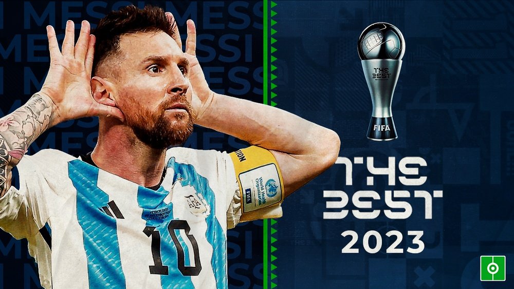 Messi, vencedor do The Best 2023. BeSoccer