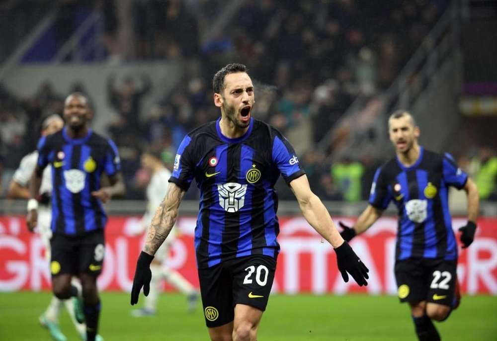 El Inter venció por 4-0 al Udinese. EFE