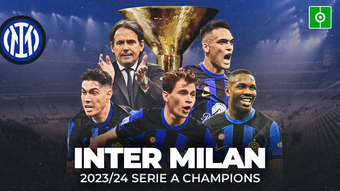 Inter Milan were proclaimed 2023-24 Serie A champions on Monday 22 April. Simone Inzaghi's side regained their crown with a victory in the 'Derby della Madoninna'.
