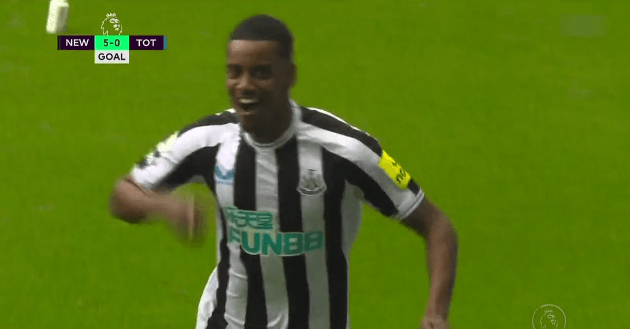 Newcastle thump Spurs for FIVE in 20 minutes