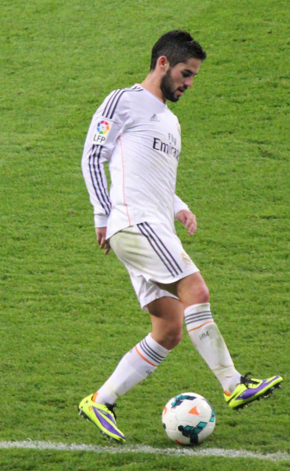 Isco, jugador del Real Madrid que interesa a la Juventus, durante un partido con el equipo blanco. Brgesto.