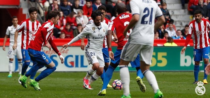 'Show' de Isco, em Gijón, evita empate do Real Madrid
