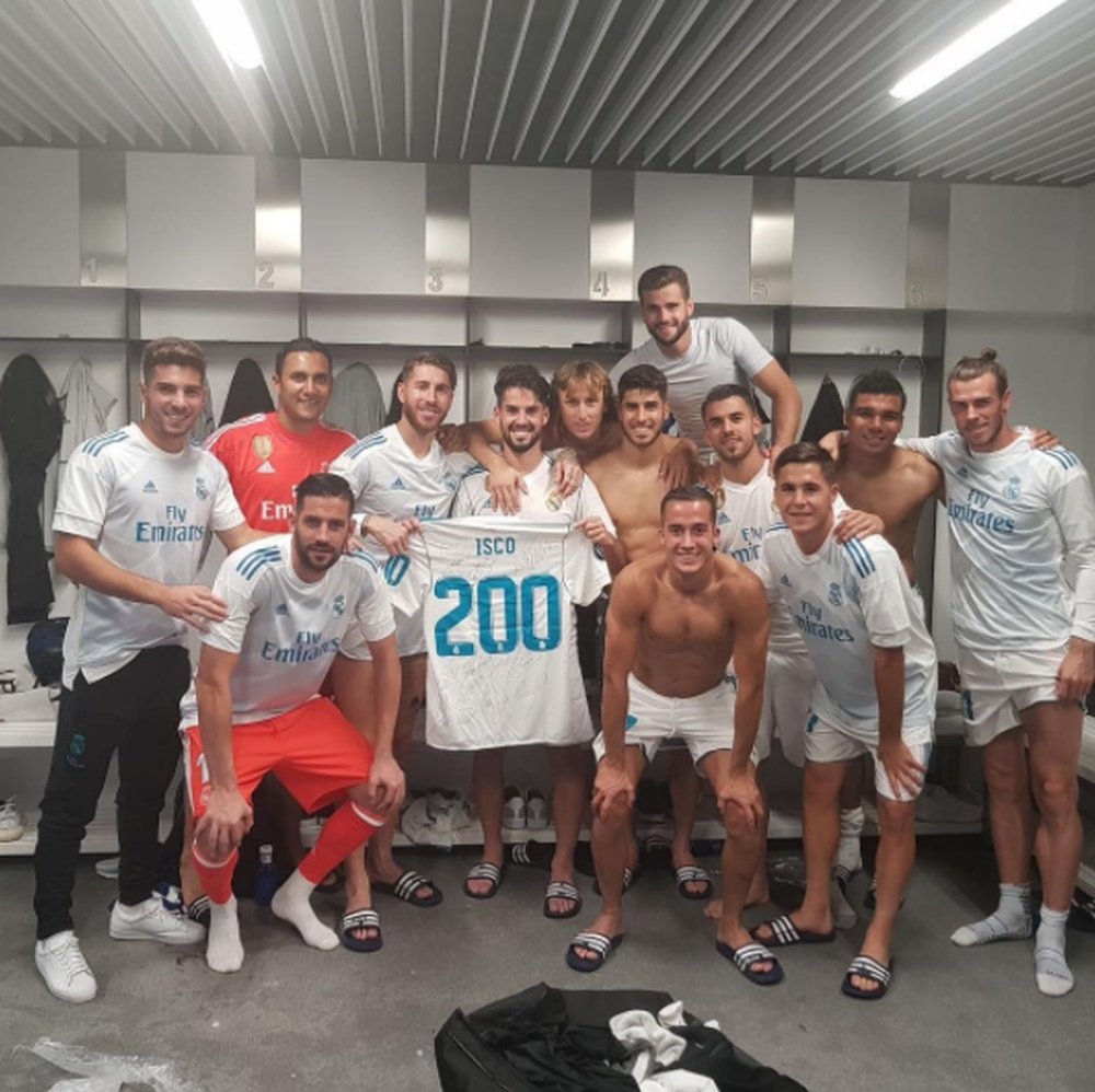 Isco Alarcón a atteint les 200 matches sous le maillot du Real Madrid. Instagram/IscoAlarcon