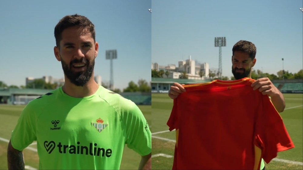 Isco volverá a jugar con España. Captura/RealBetis