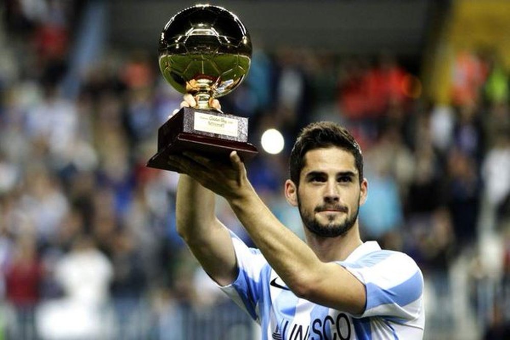 Isco es el último futbolista española que ha ganado el Golden Boy. Twitter