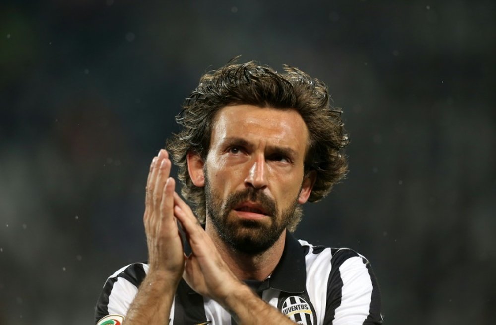 Italian great Andrea Pirlo, pictured on April 29, 2015, announced his move to New York City FC and new teammates Frank Lampard and David Villa welcomed him to Major League Soccer hottest club