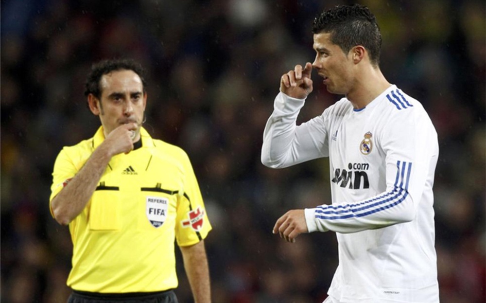 Iturralde desveló una divertida anécdota con Cristiano. EFE