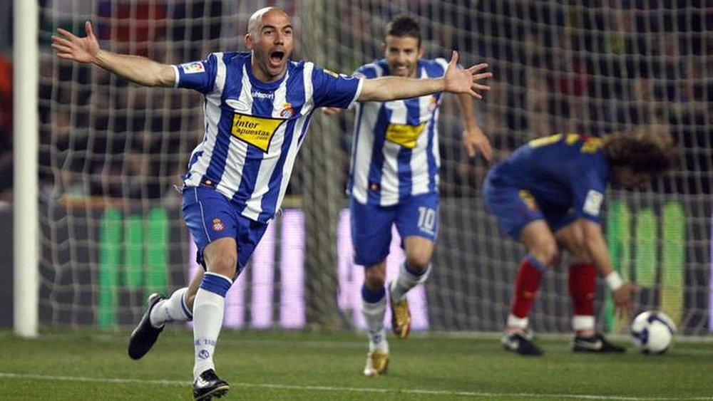 De la Peña silenció el Camp Nou. EFE