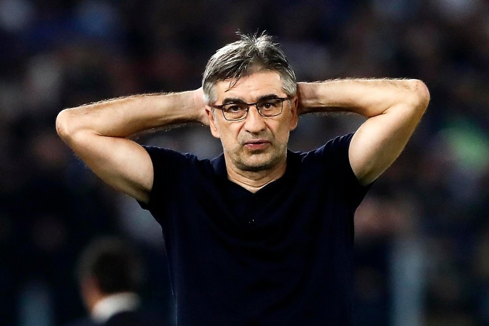Juric is on the ropes after 8 games in charge of Roma. EFE