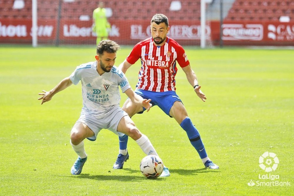 El Mirandés derrotó al Sporting. LaLiga