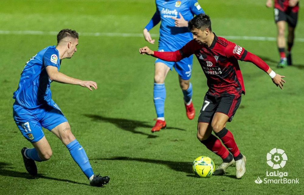 El Mirandés venció por la mínima. LaLiga