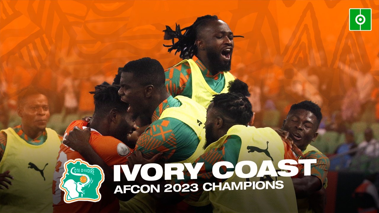 Ivory Coast won the AFCON title after coming from 1-0 down. BeSoccer