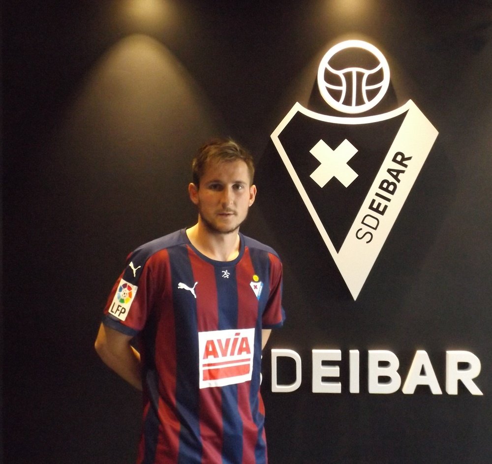 Izet Hajrovic, el último fichaje del Eibar. SDEibar