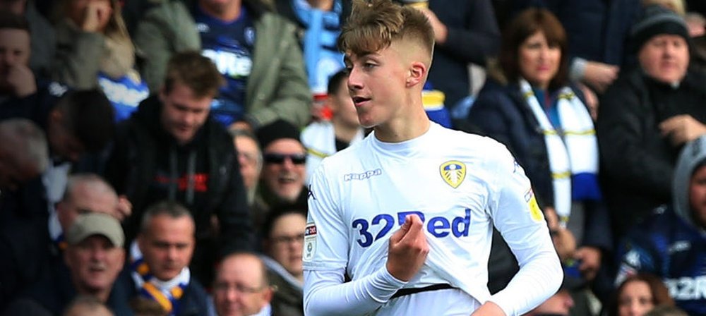 Jack Clarke, picture here on his Leeds United debut.