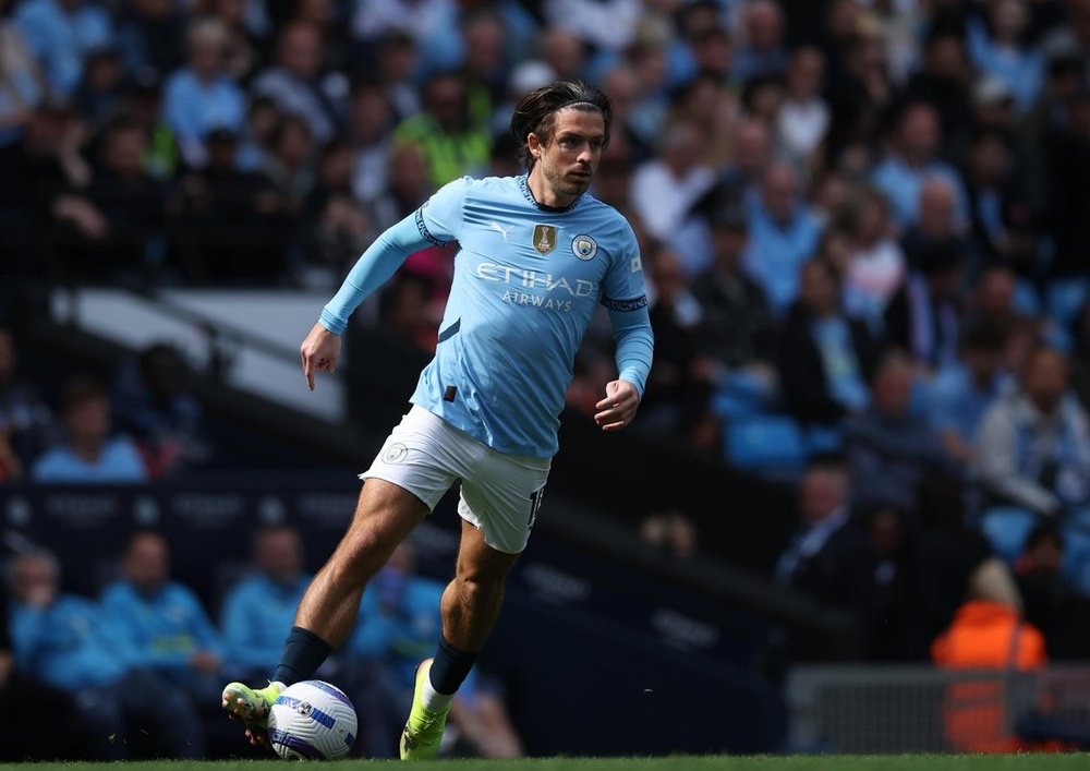 Guardiola has struggled to find a role for Grealish in the current setup. EFE