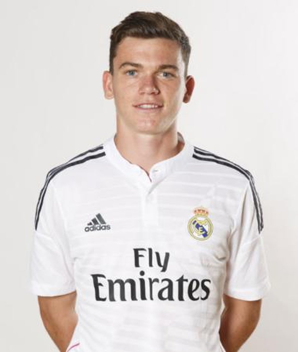 Jack Harper during his time at the Real Madrid youth team. Real Madrid