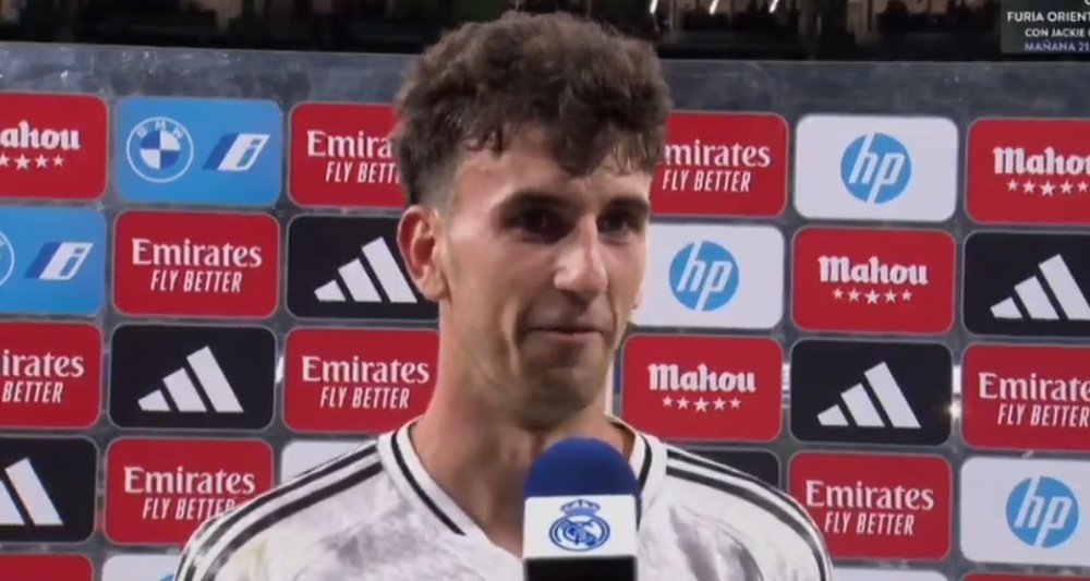 Jacobo Ramon gave Real Madrid the win with a 95th-minute winner. Screenshot/RealMadridTV