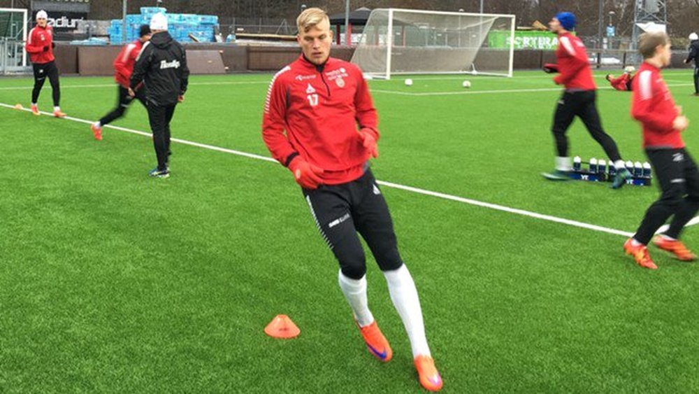 Jacobsson ha firmado por el Tromsø hasta 2018. Twitter