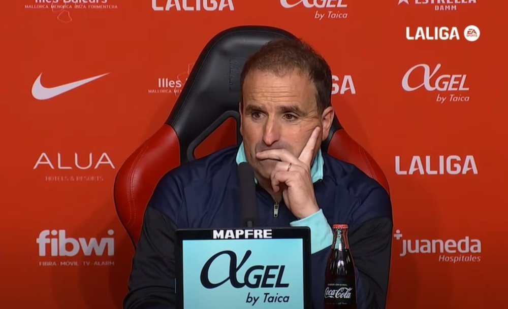 Arrasate habló tras el partido. Captura/LaLiga