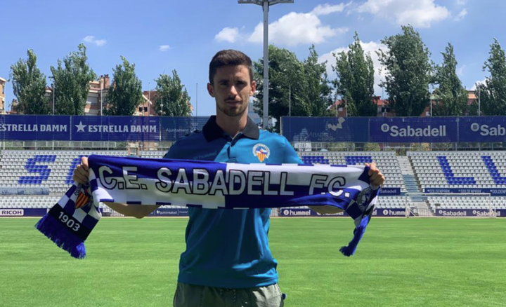 Jaime Sánchez cambia el Valladolid Promesas por el Sabadell