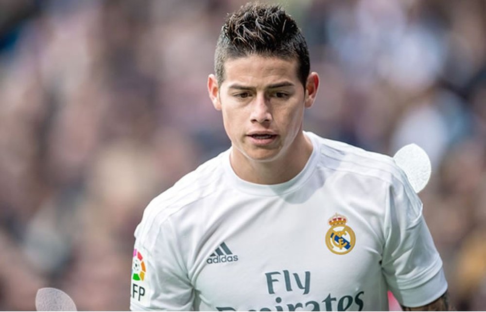 James Rodriguez has expressed his desire to stay at Real Madrid. EFE