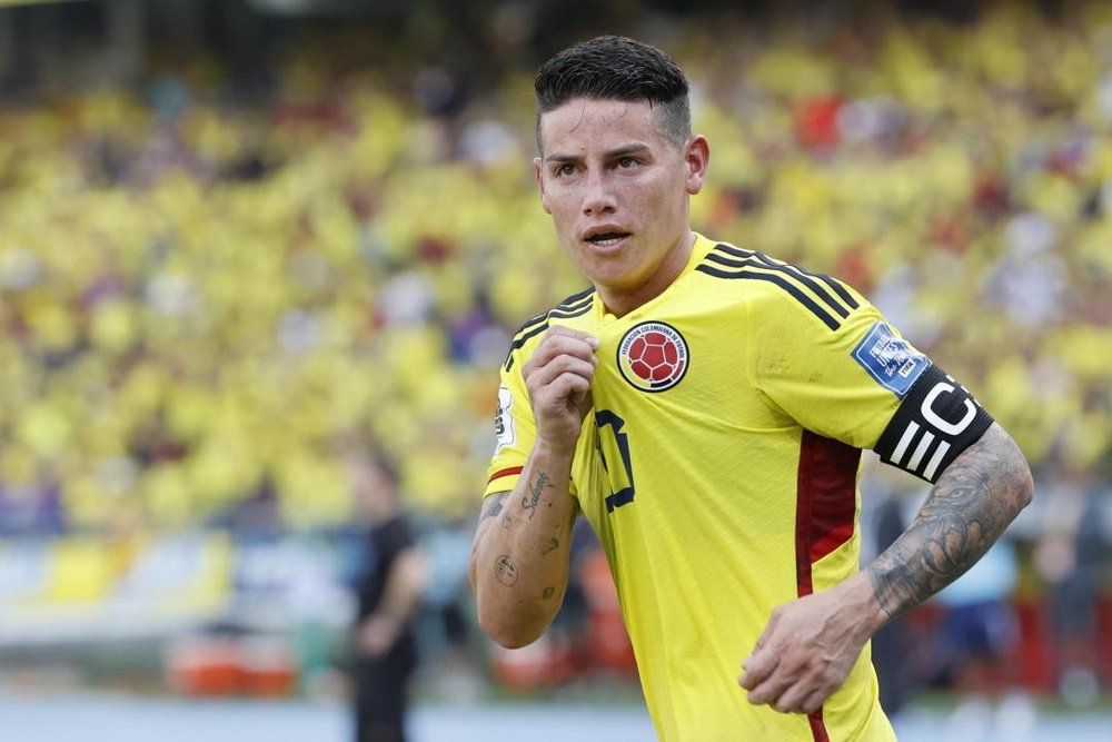 James, decisivo con Colombia. EFE/MauricioDueñas Castañeda