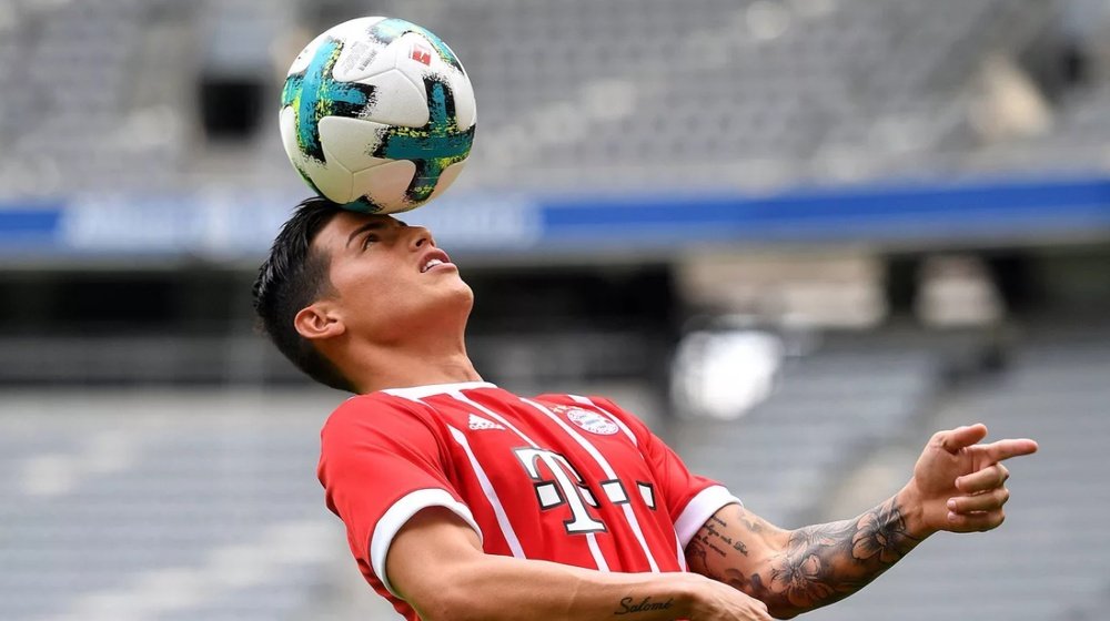 James Rodriguez could replace Muller in the starting lineup. FCBayern