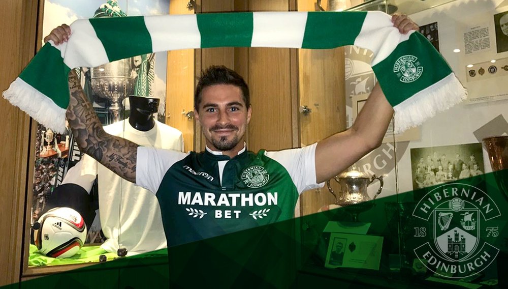 Maclaren had a successful spell on loan with the club last season. Twitter/HibsOfficial