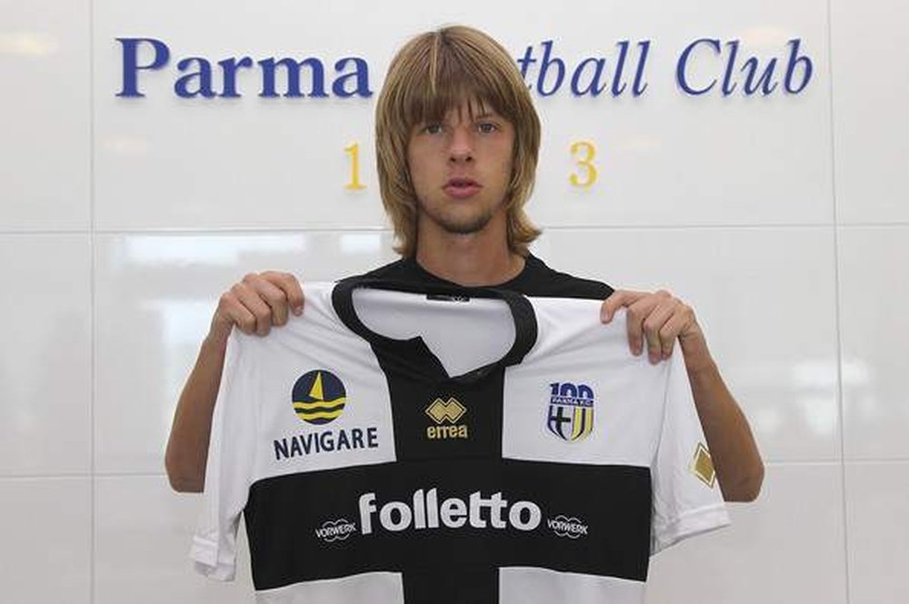Jankovic, en su etapa con el Parma. ParmaFC