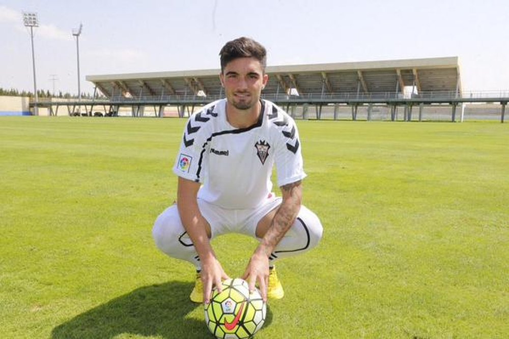 Jason, nuevo jugador del Albacete. AlbaceteBalompié