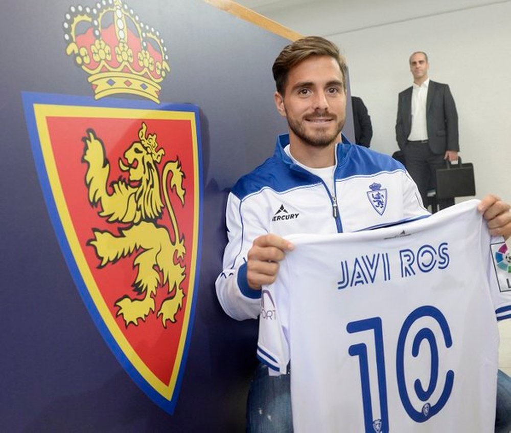 El Zaragoza ha renovado su confianza en Javi Ros. ZaragozaFC