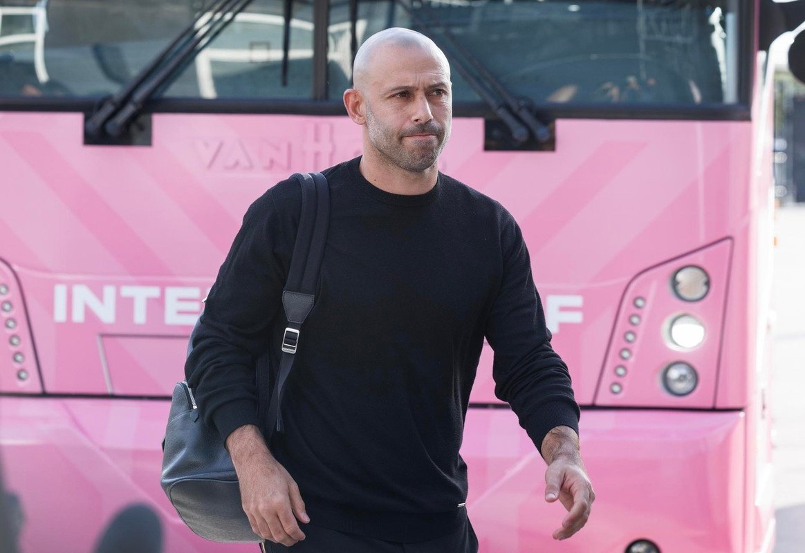 Mascherano has been in charge of Inter Miami since November 2024. EFE