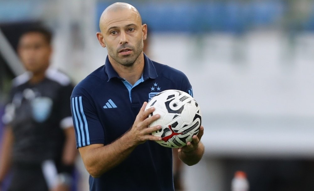 Javier Mascherano is set to replace Tata Martino at Inter Miami. EFE