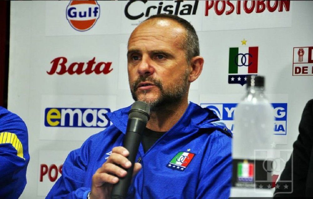 Javier Torrente, técnico de Once Caldas. OnceCaldas.
